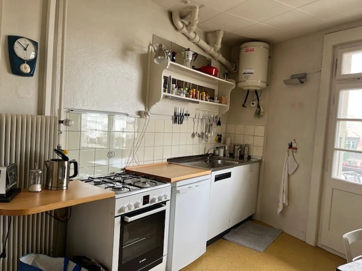 APPARTAMENTO 2 STANZE A BERN - LÄNGGASSE, ARREDATO, TEMPORANEO - Foto 9 di 10