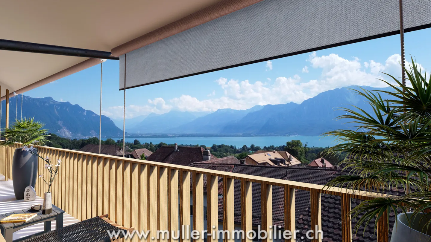 «Grosse neue 4.5-Zimmer-Wohnung mit Balkon und Seeblick» - Foto 9 von 12