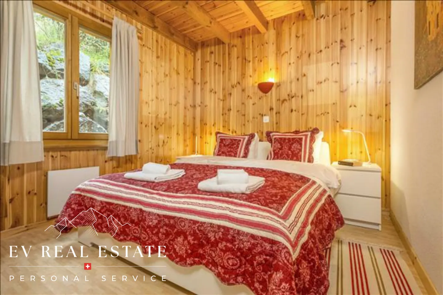 Charmanter Chalet mit 5 Zimmern in La Tzoumaz zur Mietung für die Saison - Foto 5 von 8