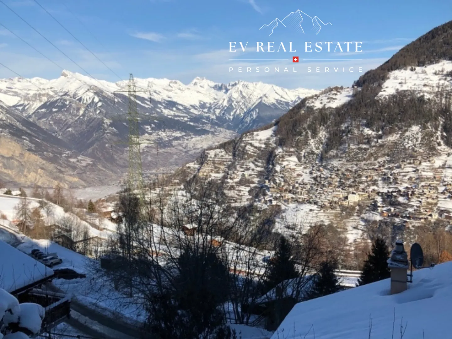 Charmanter Chalet mit 5 Zimmern in La Tzoumaz zur Mietung für die Saison - Foto 8 von 8