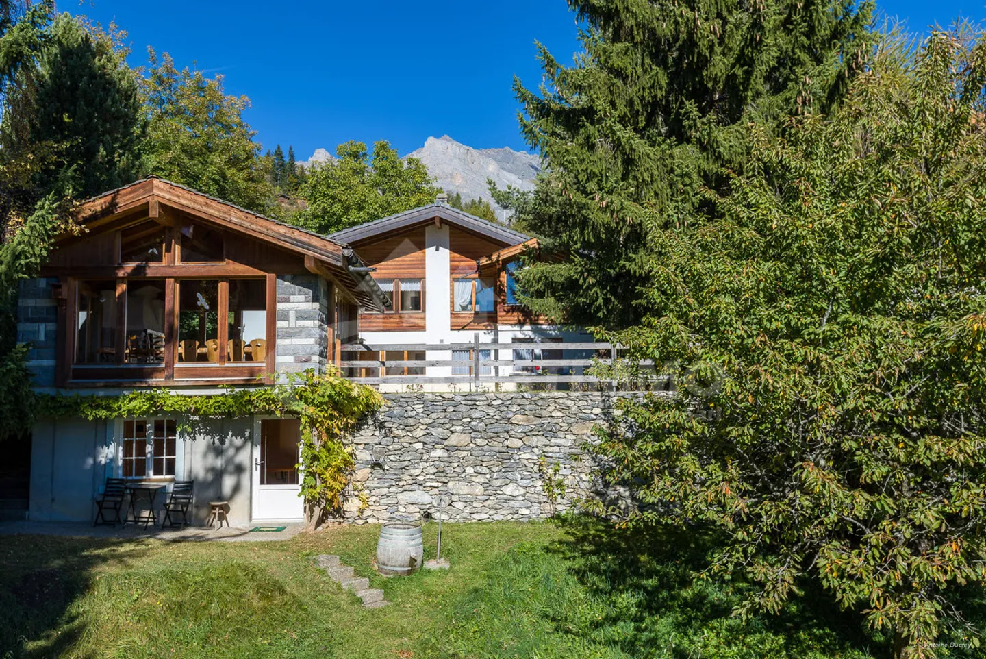 Chalet mit Baugrund in Ovronnaz - Foto 1 von 13