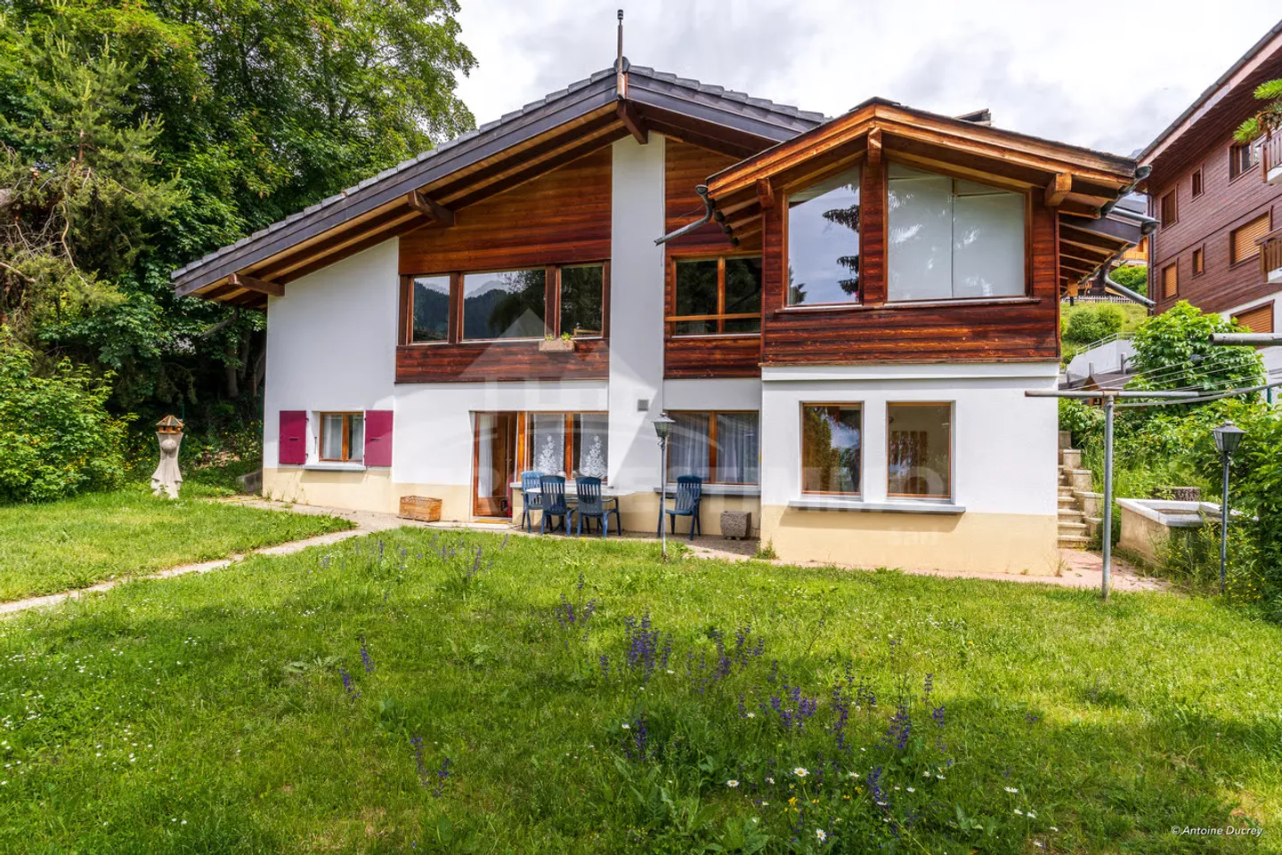 Chalet mit Baugrund in Ovronnaz - Foto 3 von 13