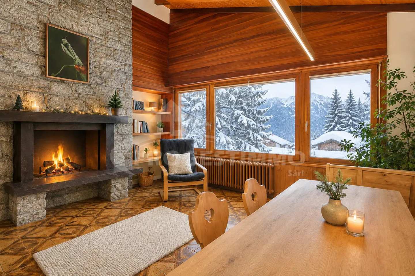 Chalet mit Baugrund in Ovronnaz - Foto 12 von 13