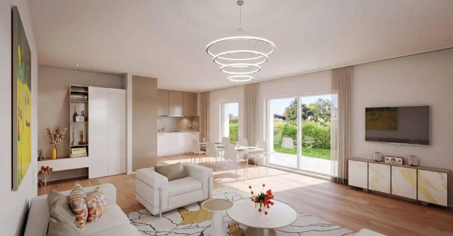 3.5-room apartment on the garden level. Finishes at the buyer's discretion! - Photo 3 of 6