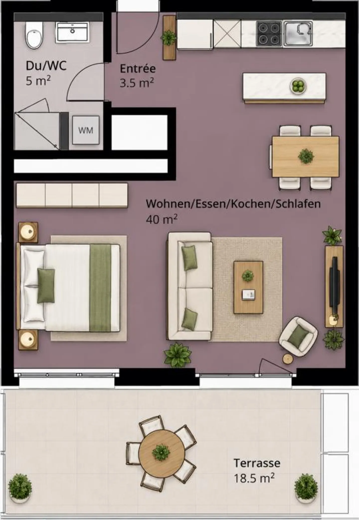 Loft- Wohnung am See - Foto 3 di 3