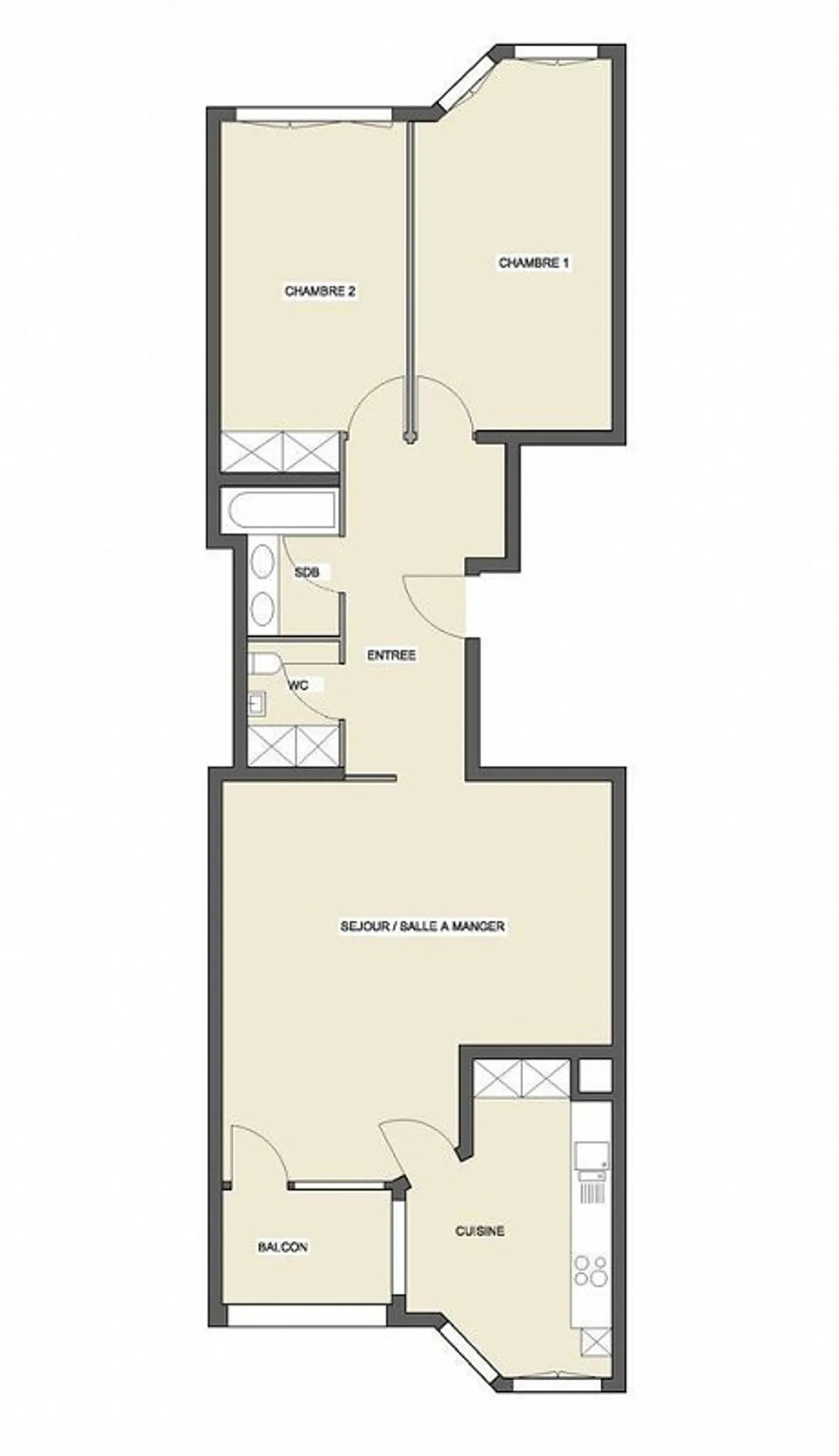 Rent without deposit - Modern apartment in a central location - Photo 2 of 6