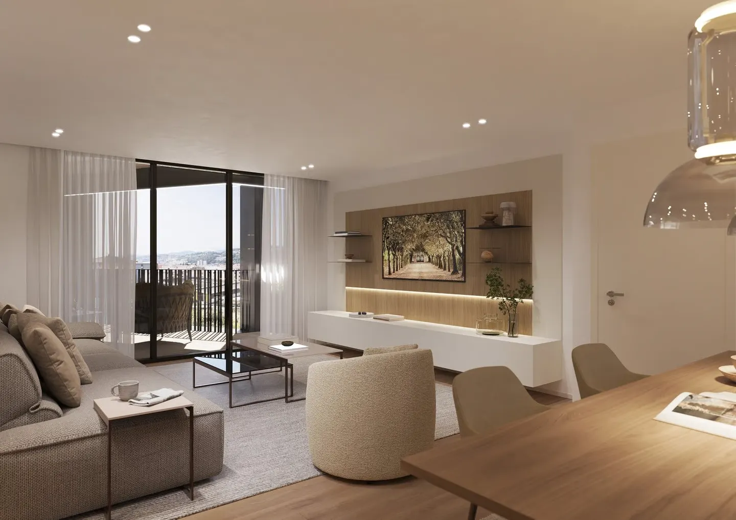 2,5-Zimmer-Wohnung mit Terrasse – Residenza Oasis | Pregassona - Foto 2 von 15