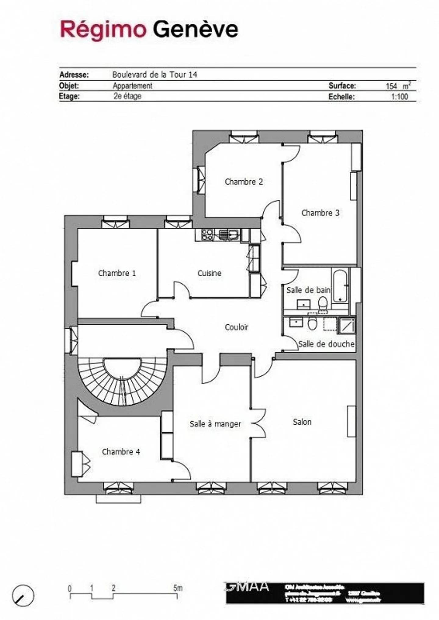 Appartement spacieux dans un cadre verdoyant - Photo 3 sur 12