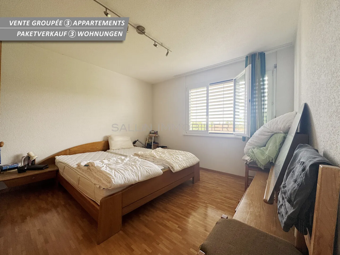 Vente de 3 appartements, 2x 5 pièces et  4 pces + 3 place de parc int. - Photo 8 sur 12