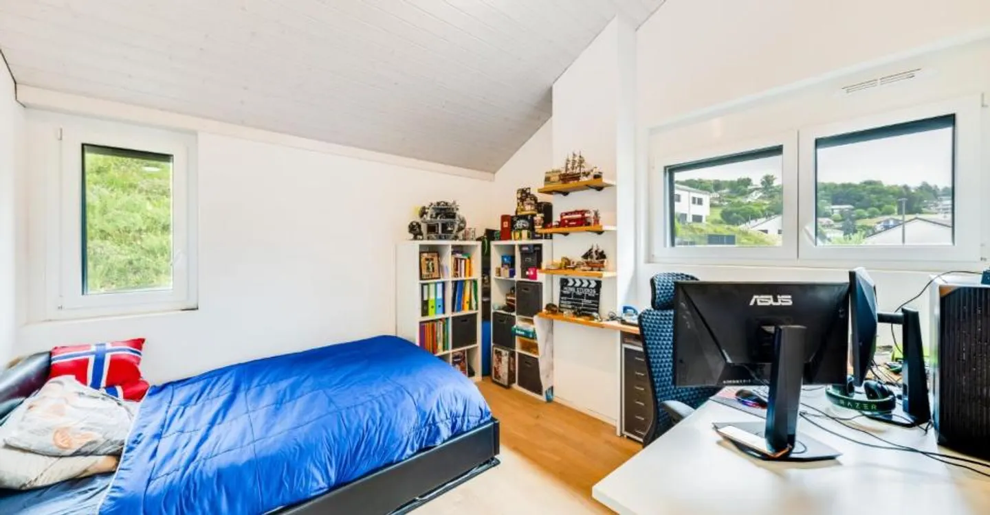 Guaranteed heartthrob, Magnificent 5.5-room villa in Jongny - Photo 10 of 11