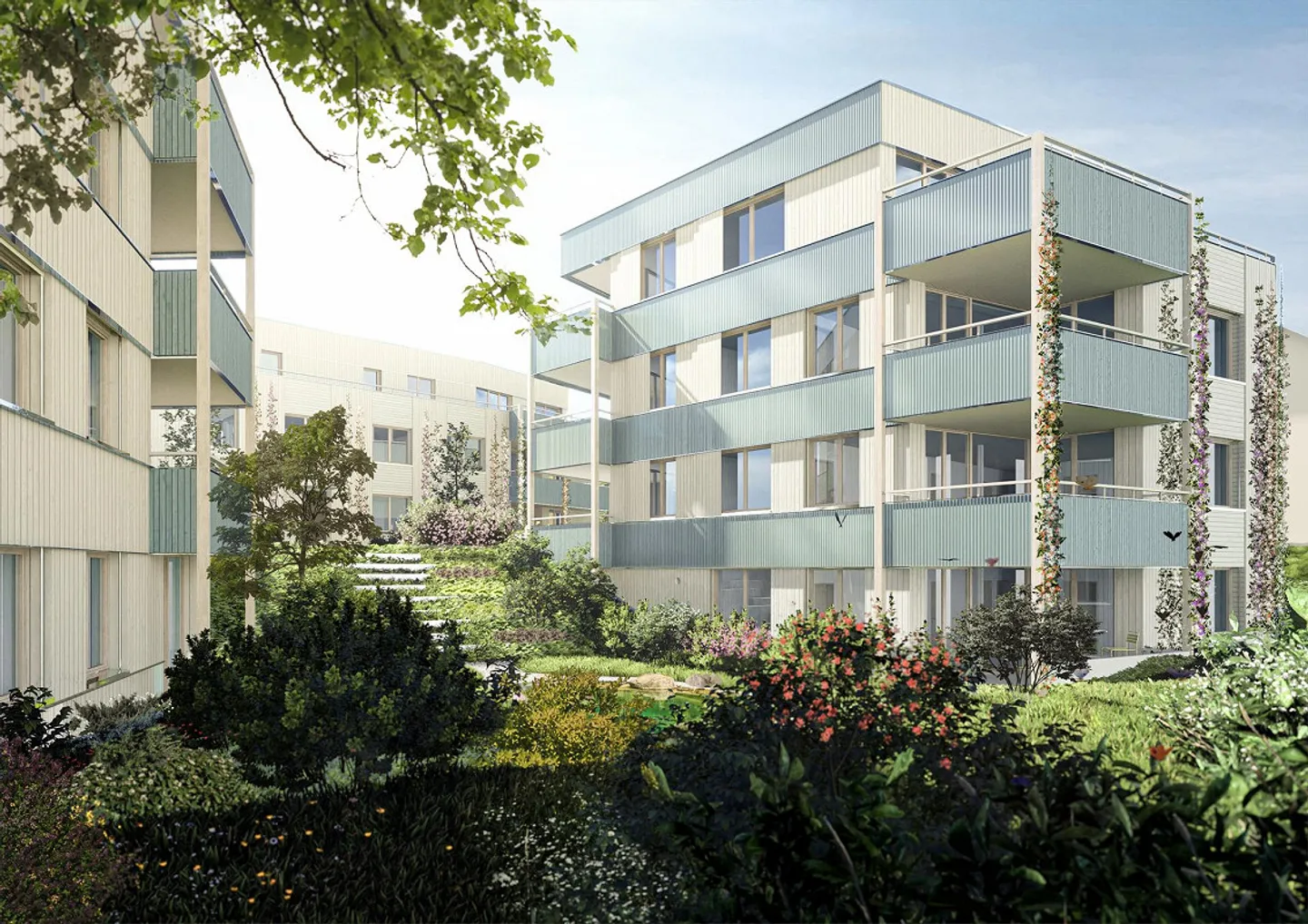 Unique sustainable, bright and high-quality 4.5 room apartment - Photo 2 of 12