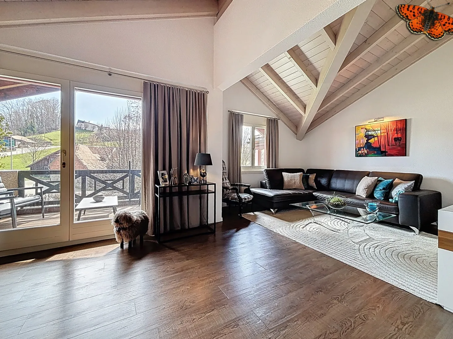 Spacious, modern and bright 3.5 room apartment in Le Mouret! - Photo 1 of 11