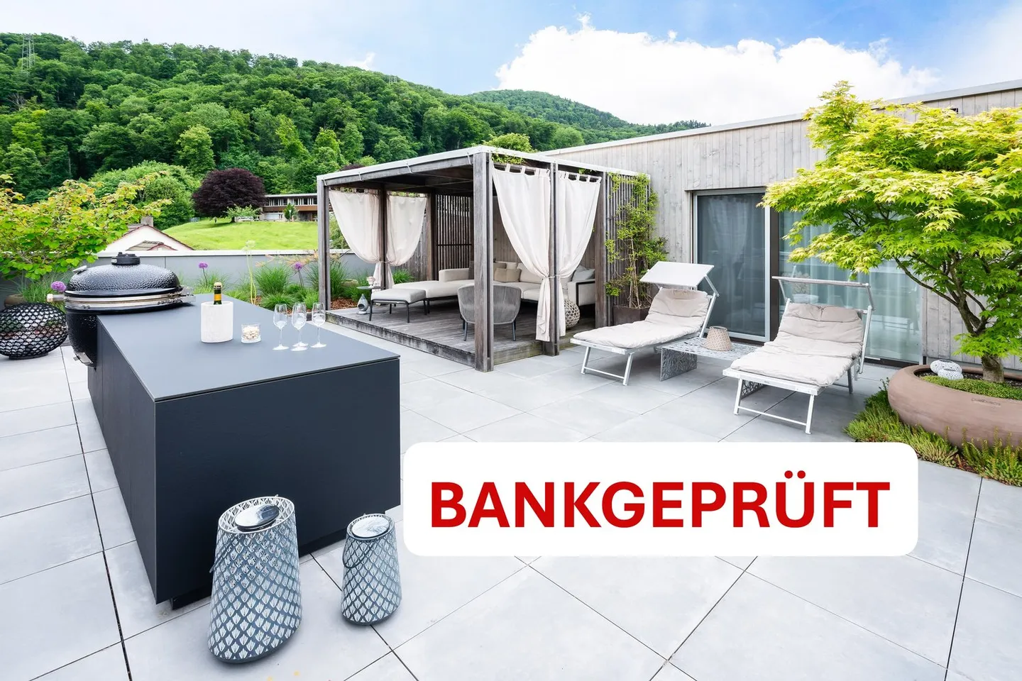 Traumhafte Attikawohnung mit grossem Aussenbereich in Holzbauweise - Photo 1 sur 21