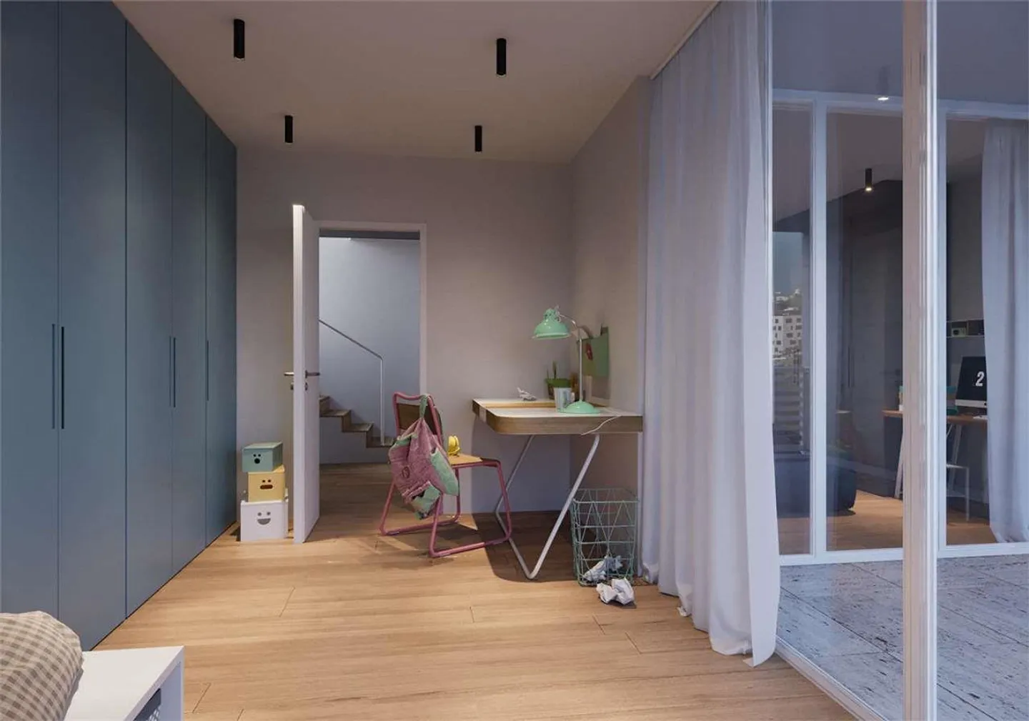 Duplex esclusivo di 4,5 stanze nel cuore di Cassarate - Foto 11 di 13