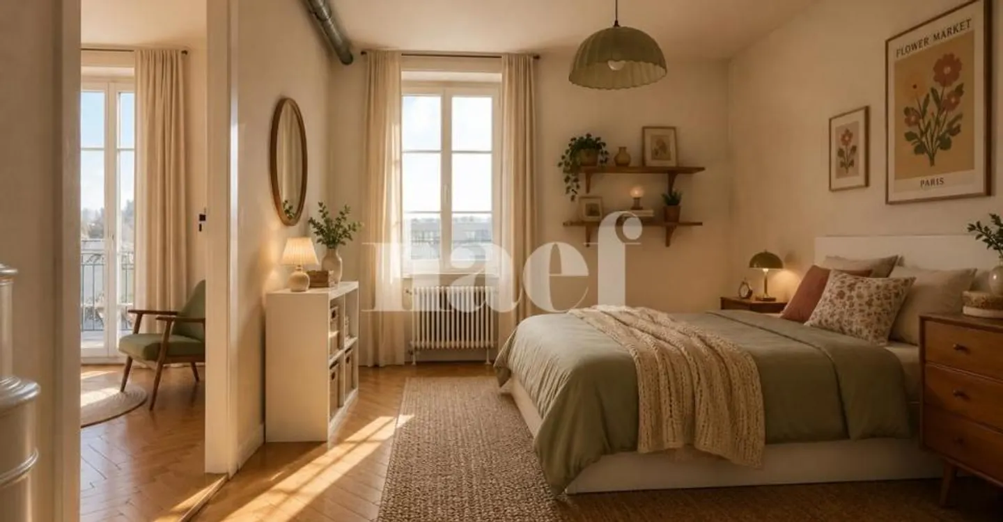 3,5-Zimmer-Wohnung in der Genossenschaft La Renouvelle - Foto 2 von 3