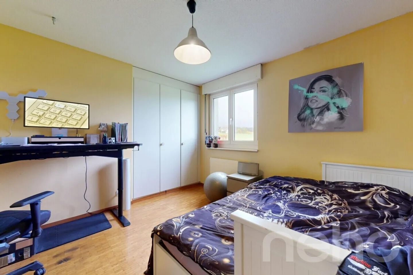 3,5-Zimmer-Wohnung mit Garten in einer grünen Umgebung - Foto 4 von 8