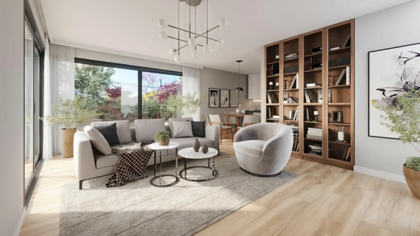 Wohnung 2.5 Zimmer in Yverdon-les-Bains - Foto 2 von 11