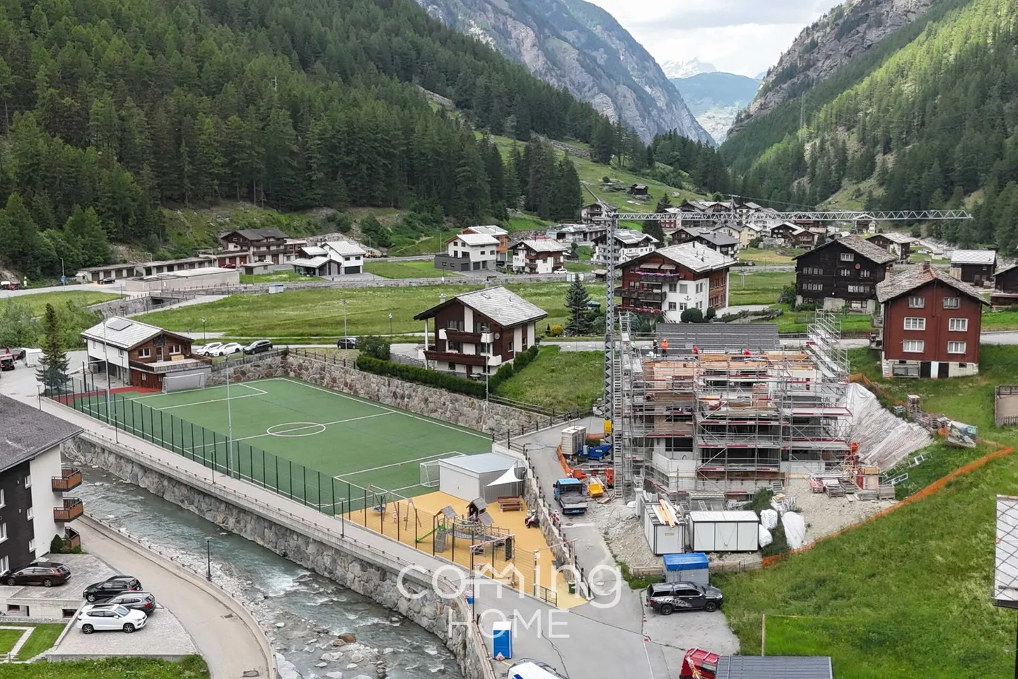 Appartamento esclusivo di 5,5 stanze in nuova costruzione a Saas-Balen con panorama alpino - Foto 6 di 8
