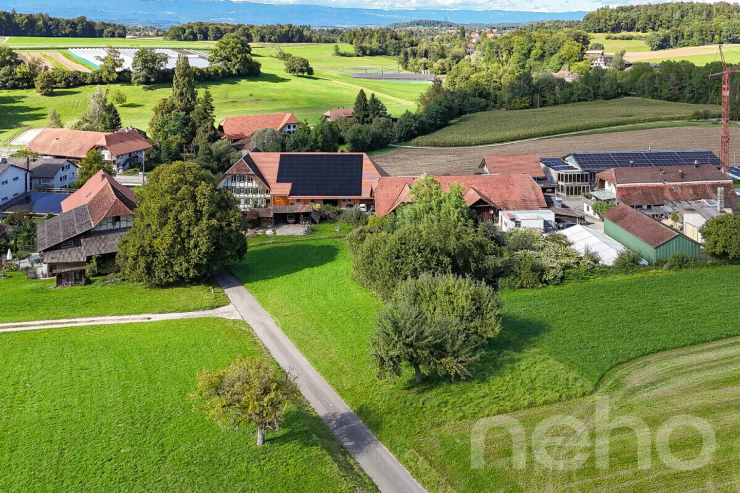 Terrain d'angle attrayant avec histoire et potentiel à Biberen - Photo 2 sur 10