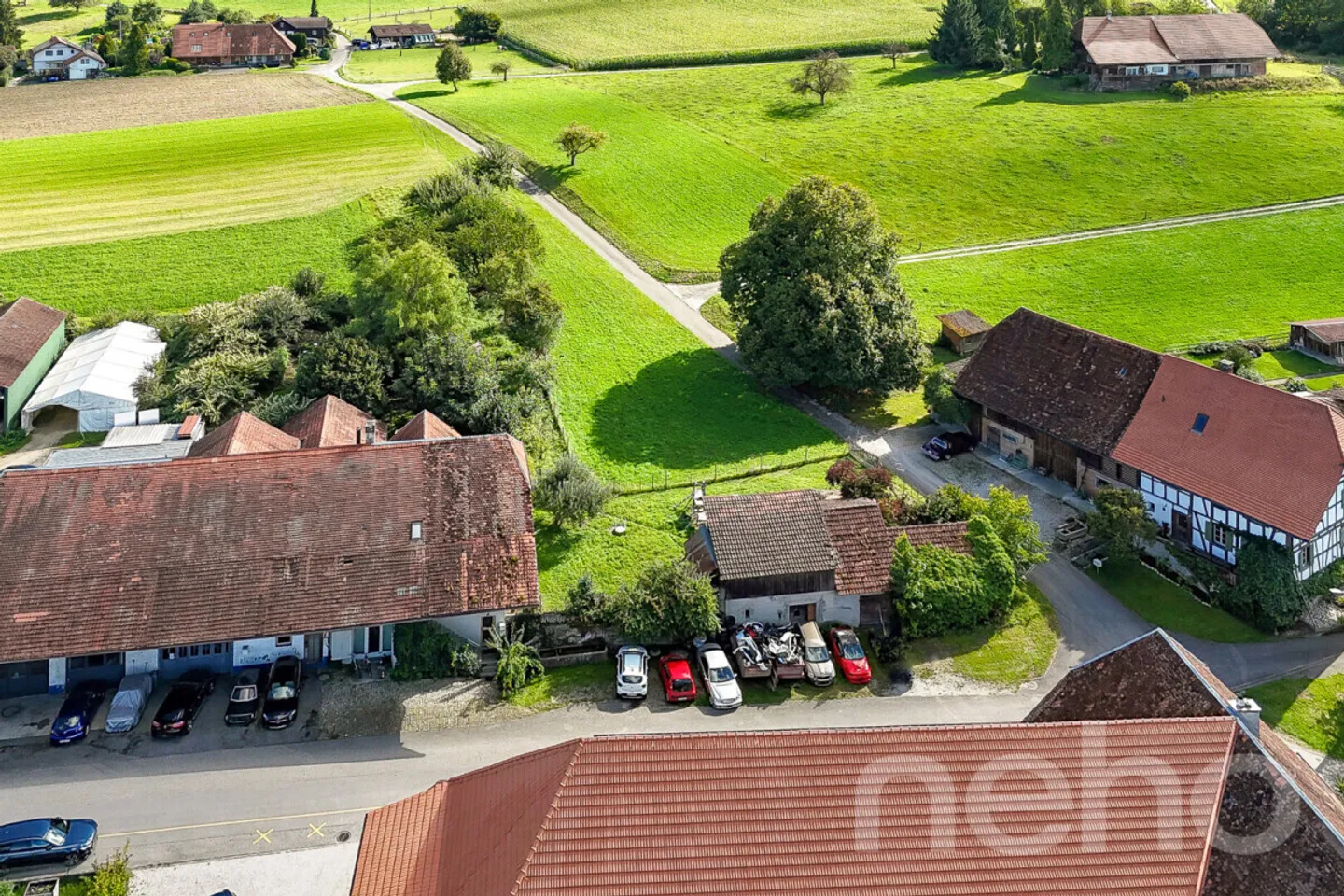 Terrain d'angle attrayant avec histoire et potentiel à Biberen - Photo 4 sur 10