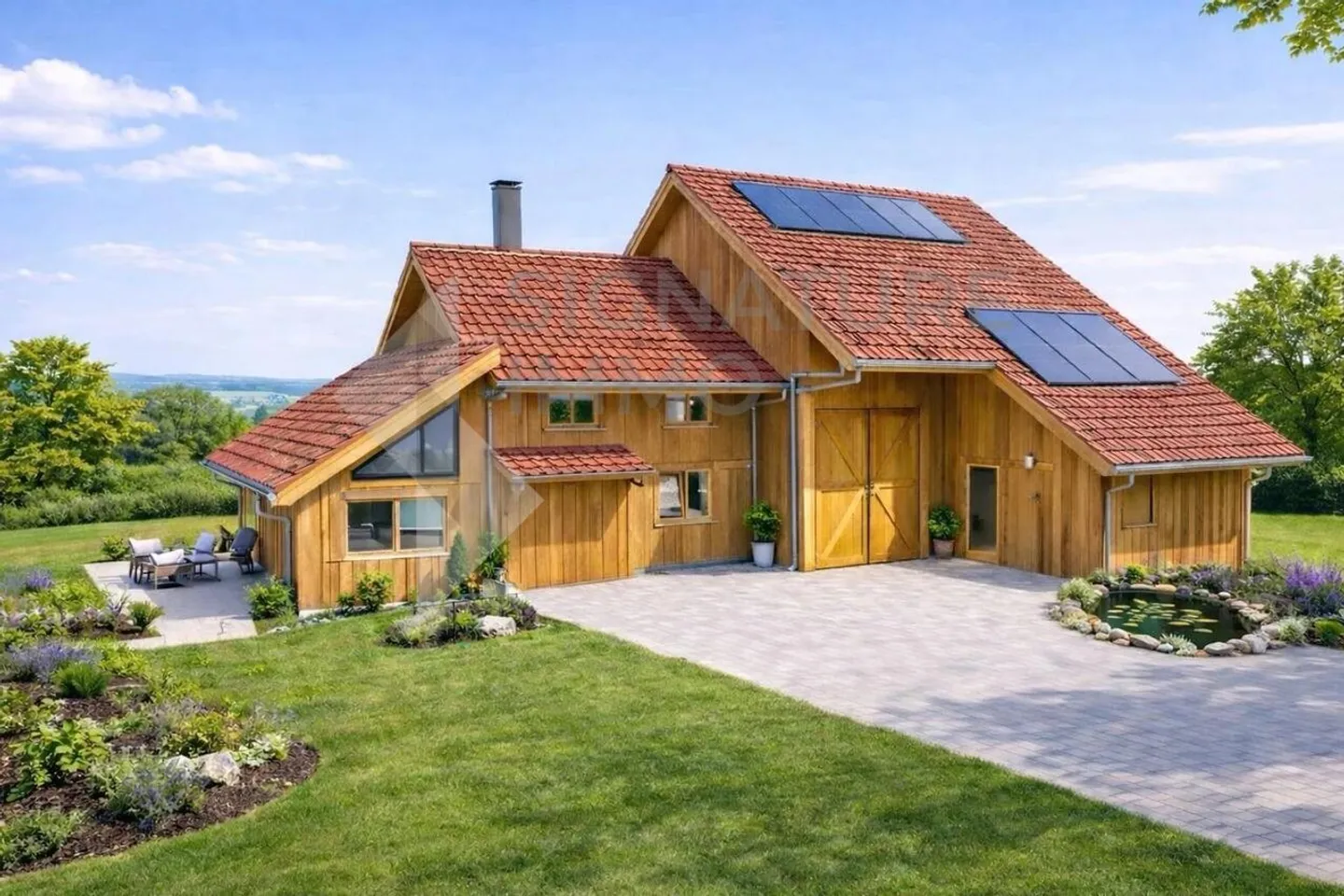 ZUM VERKAUF: Lebensprojekt im Grünen, 3,5-Zimmer-Haus + 2 Pferdeboxen - Foto 4 von 9