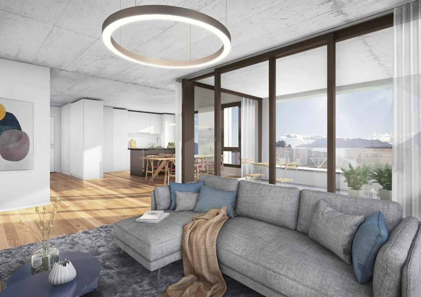 Residenza Gerbio - App. 6 - 3.5 rooms - 3rd floor - Photo 3 of 6