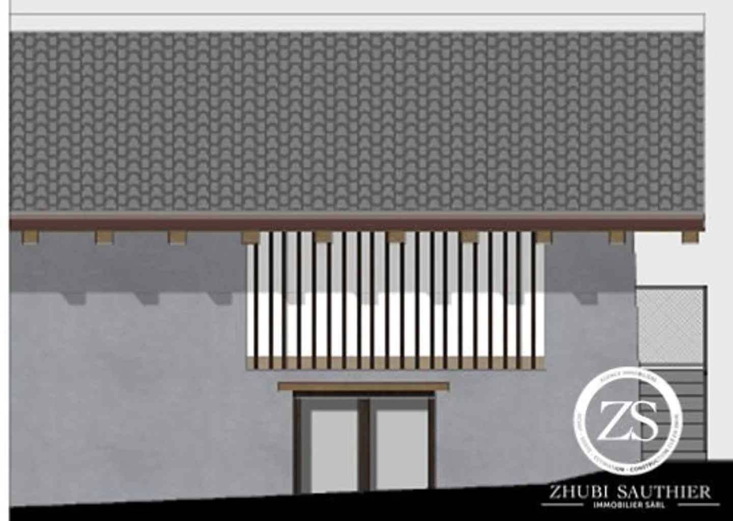 Grange à rénover avec projet approuvé - Photo 3 sur 10