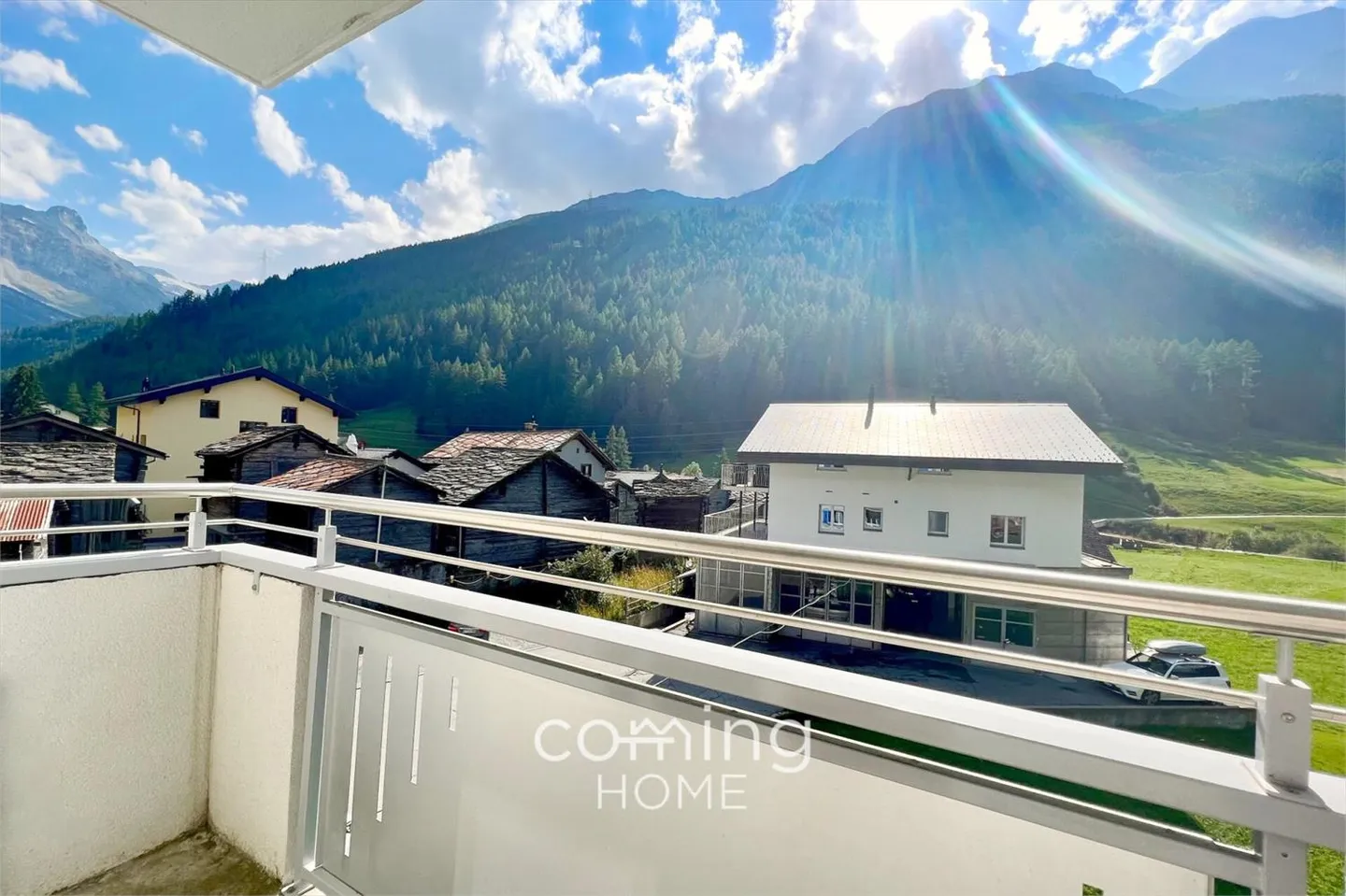 Geräumige 6-Zimmerwohnung in Saas-Grund - renoviert mit Bergblick - Foto 11 von 13