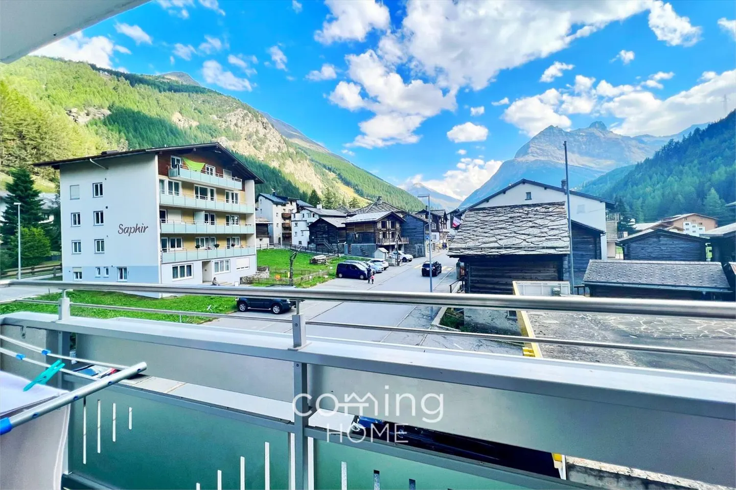 Geräumige 6-Zimmerwohnung in Saas-Grund - renoviert mit Bergblick - Foto 12 von 13