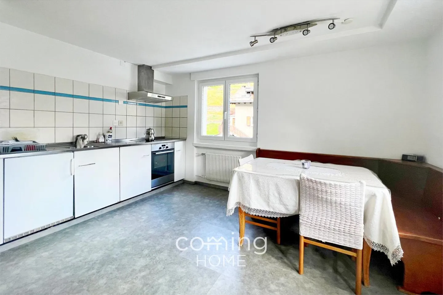 Geräumige 6-Zimmerwohnung in Saas-Grund - renoviert mit Bergblick - Foto 3 von 13