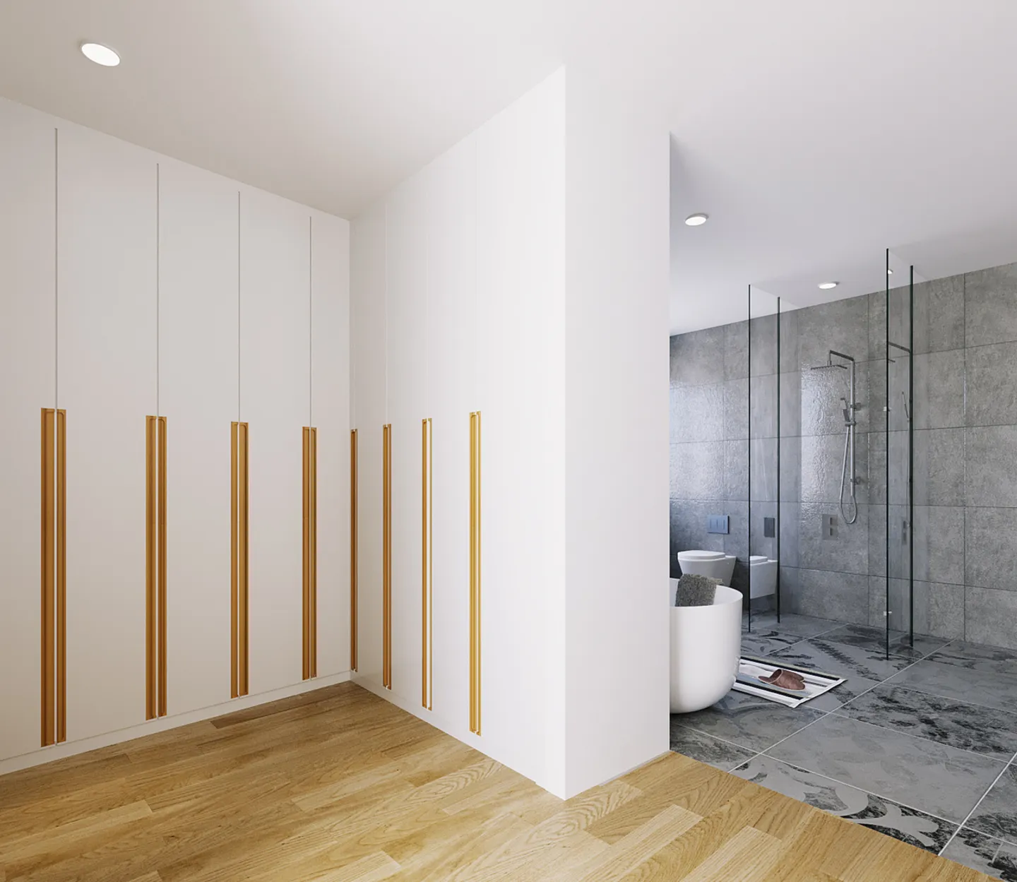 Beauregard: 3,5-Zimmer-Wohnung mit großem Balkon - Foto 7 von 8