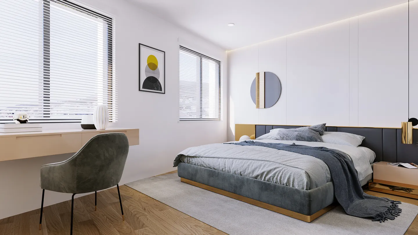 Beauregard: 3,5-Zimmer-Wohnung mit großem Balkon - Foto 8 von 8