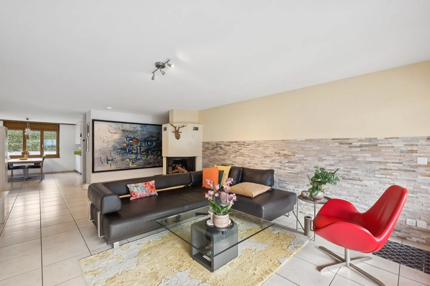 4.5-Zimmer-Wohnung - grosszügig, hell und naturnah - Foto 4 di 12