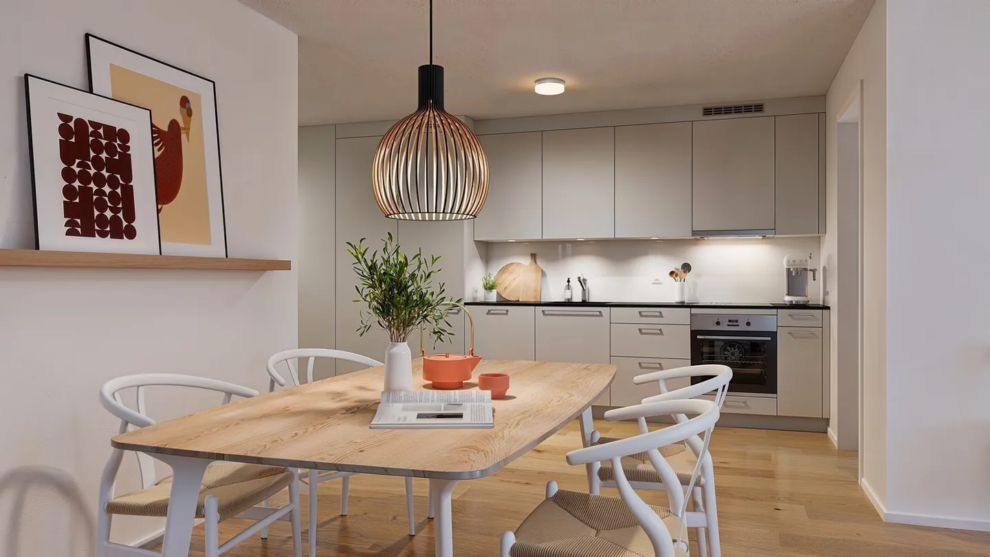 Ultimo appartamento 3.5 stanze a prezzo accessibile in affitto! - Foto 2 di 7