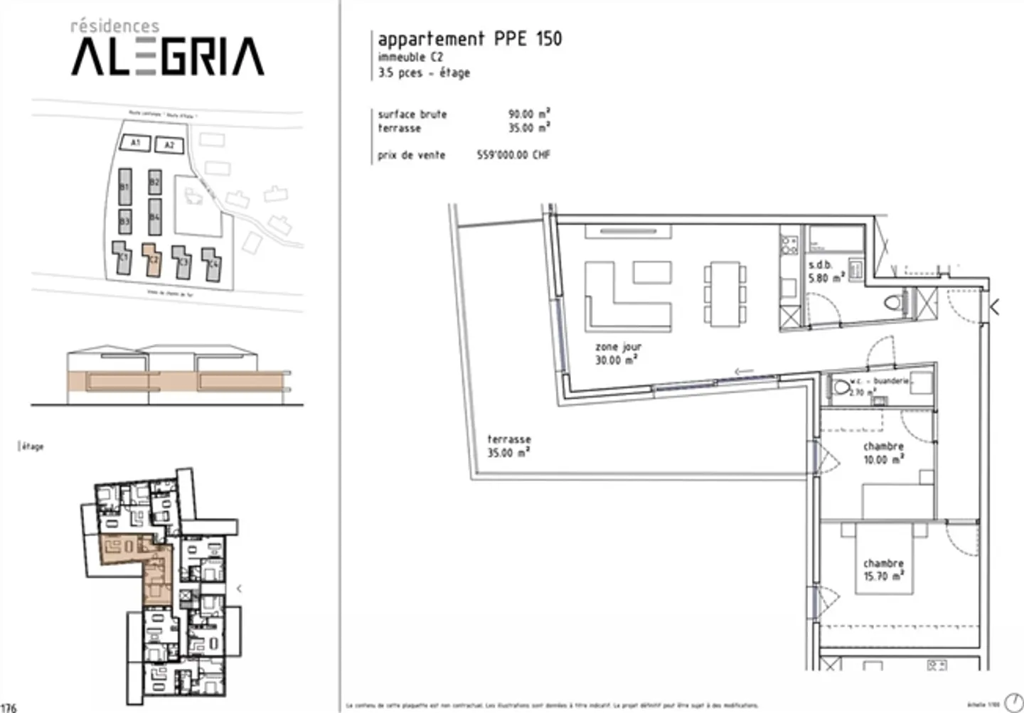 «Wohnung im 1. Stock mit großem Balkon» - Foto 11 von 11