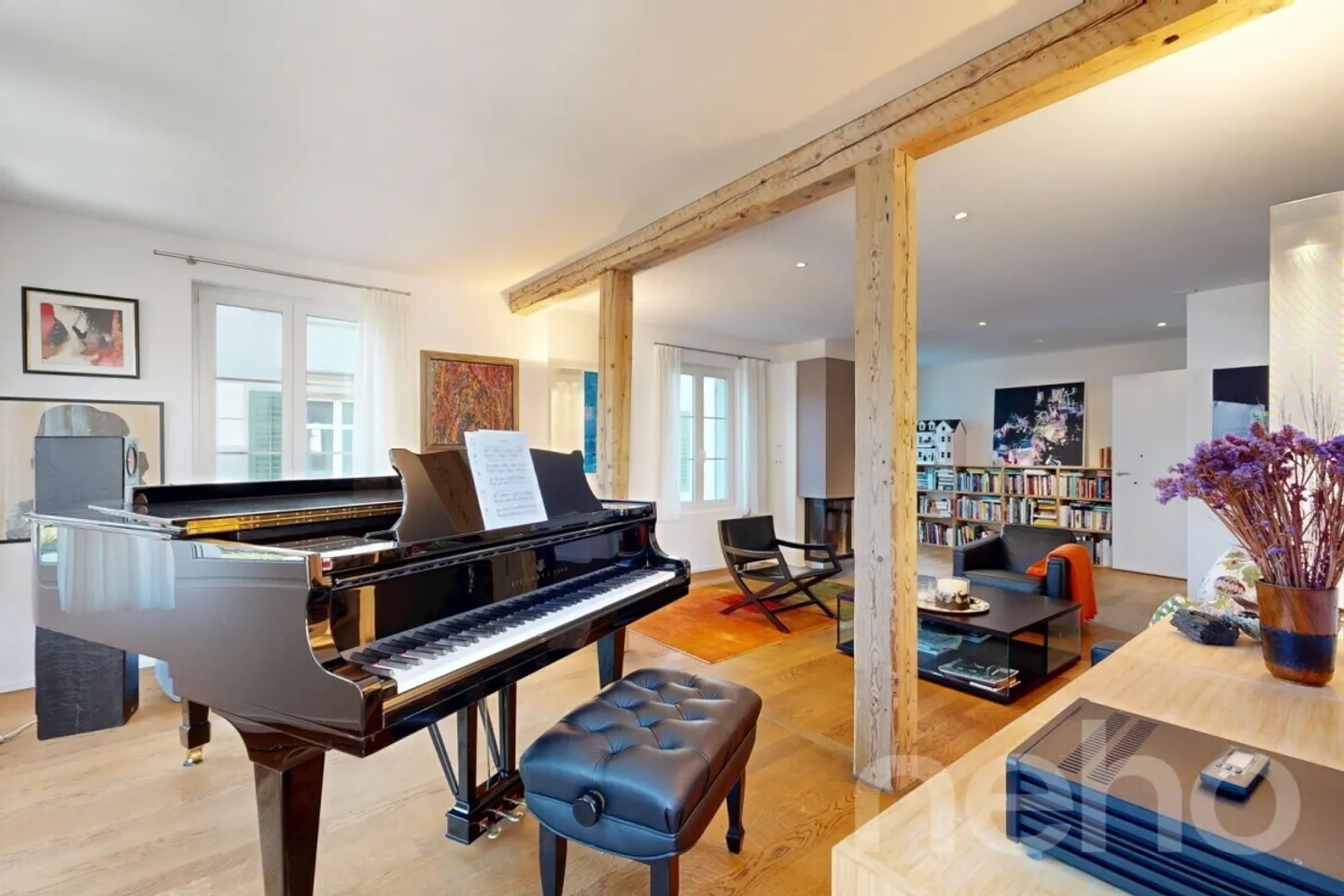 Detached 4.5-room house with commercial space in Langnau am Albis - Photo 4 of 12