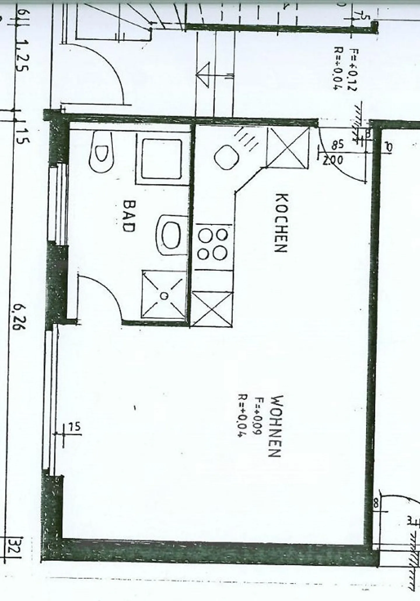 1-room apartment in the center of Bettingen - Photo 4 of 4