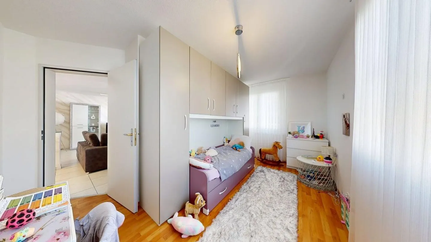 Vivere confortevole 4.5 stanze con molto spazio e tranquillità - Foto 9 di 12