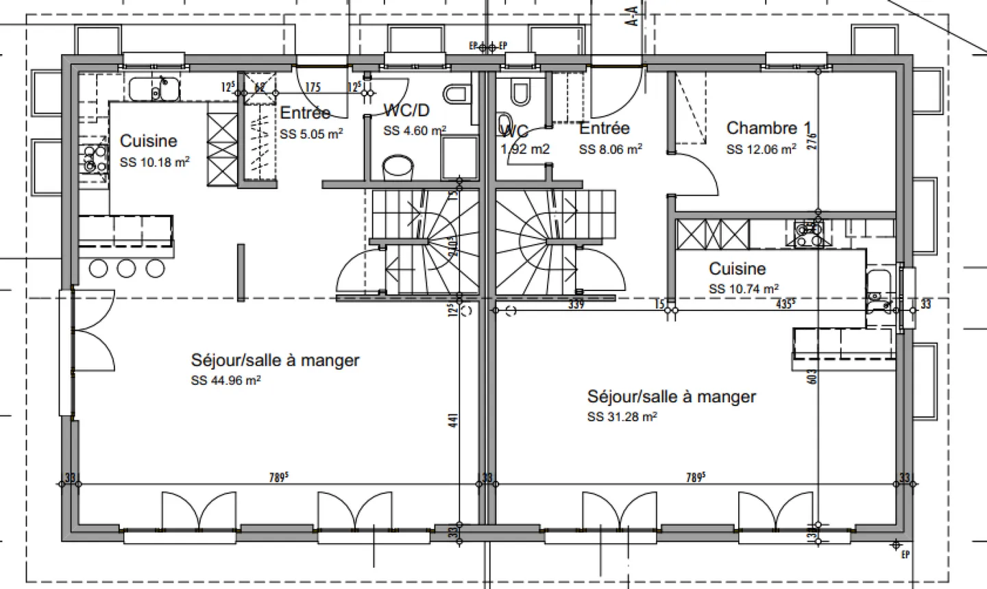 Villa contigua eccezionale a Bassins - Foto 2 di 3