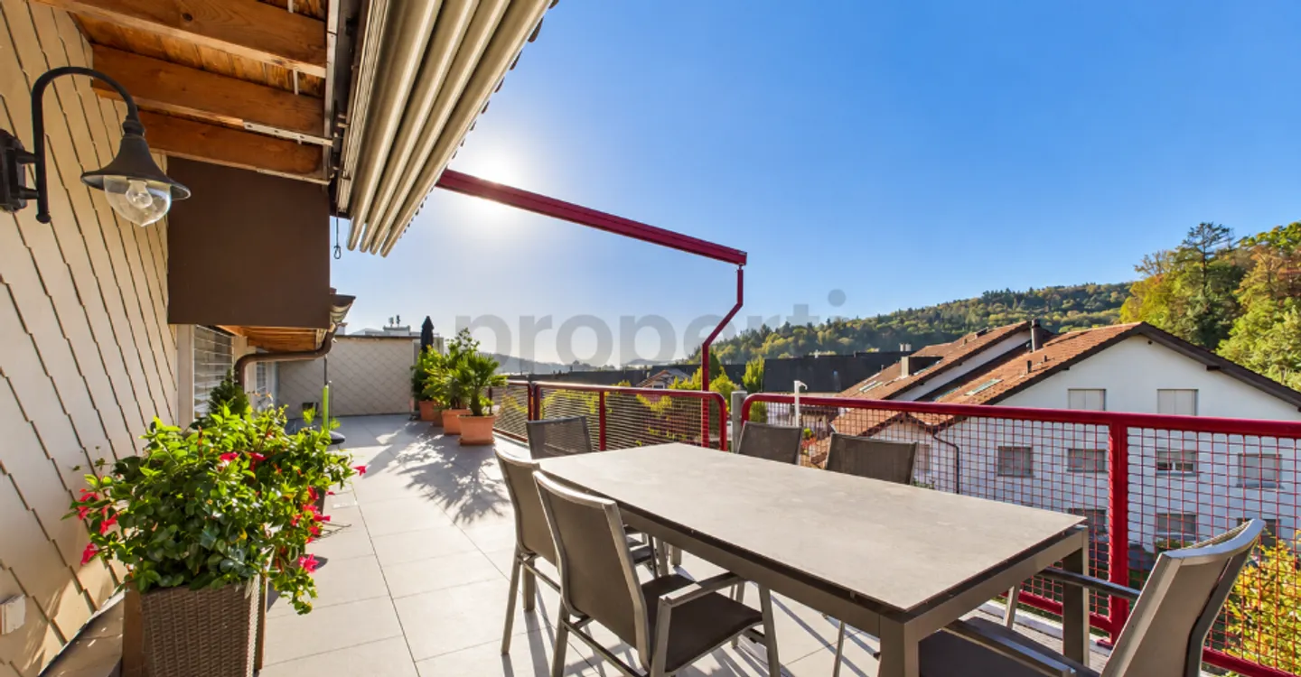 Exklusives Attika-Penthouse mit Traumterrassen  Panoramablick über den Dächern - Foto 10 di 12