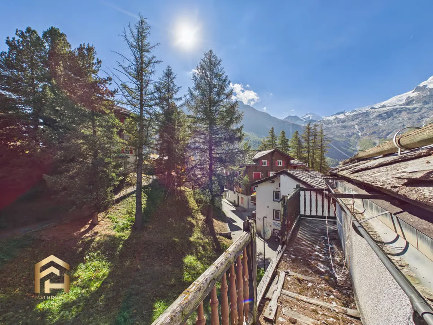 Progetto di ristrutturazione con potenziale maisonette a Saas-Fee, seconda casa approvata - Foto 5 di 13