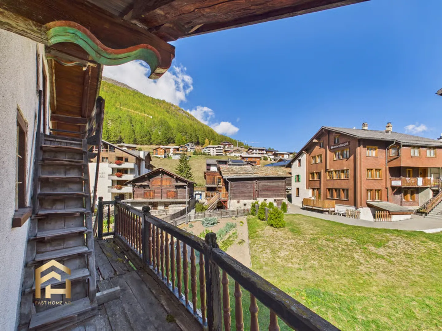 Progetto di ristrutturazione con potenziale maisonette a Saas-Fee, seconda casa approvata - Foto 4 di 13
