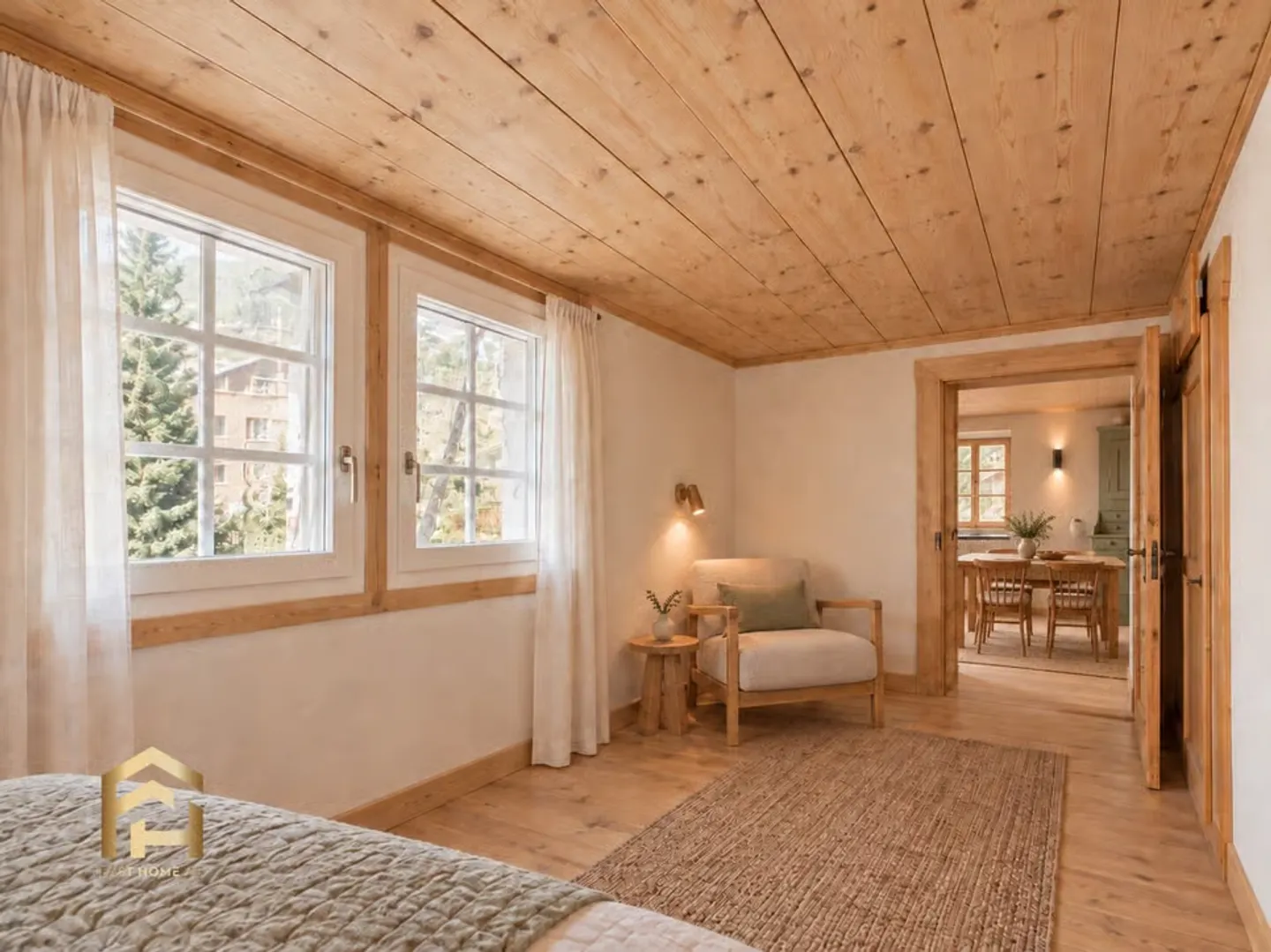 Progetto di ristrutturazione con potenziale maisonette a Saas-Fee, seconda casa approvata - Foto 11 di 13