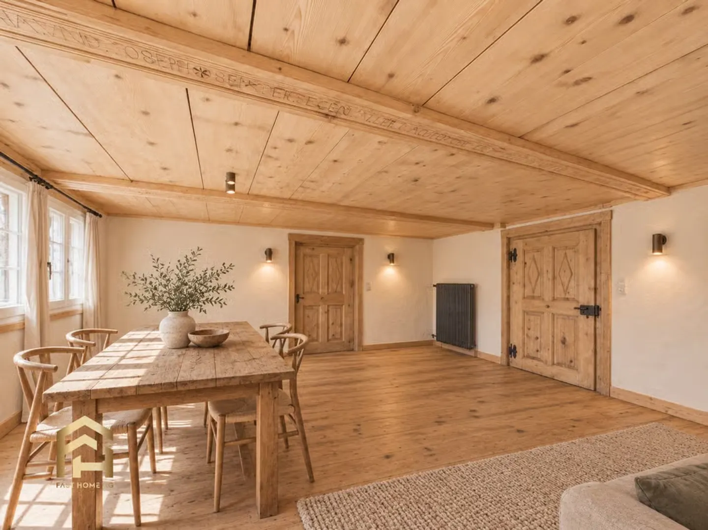 Progetto di ristrutturazione con potenziale maisonette a Saas-Fee, seconda casa approvata - Foto 9 di 13