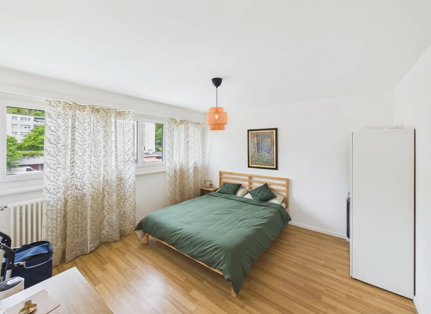 Helles Apartment mit Balkon - Foto 6 von 7