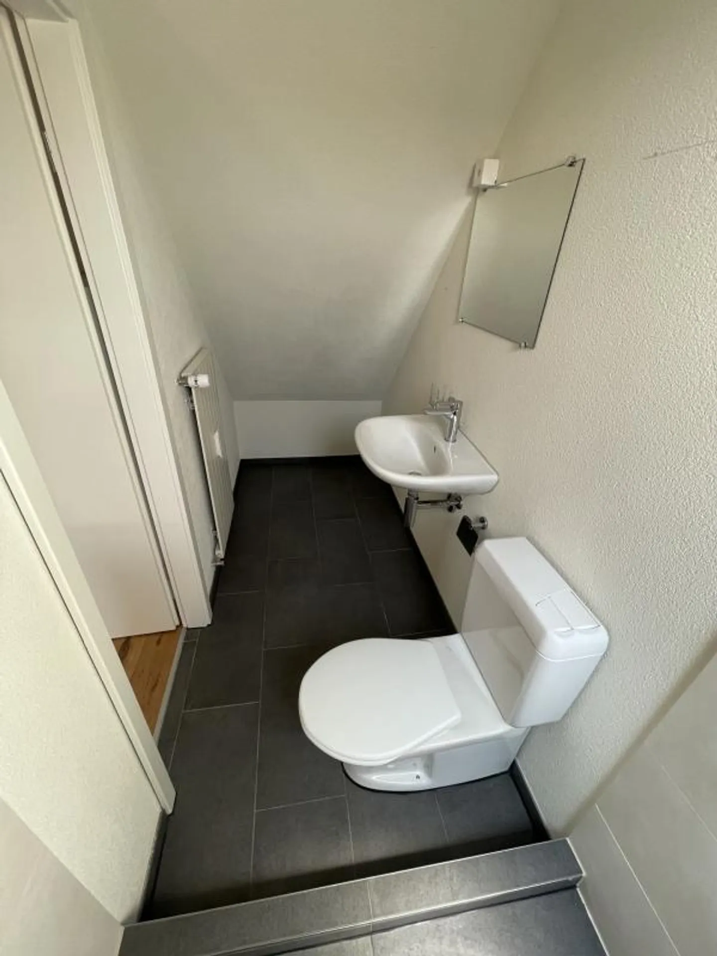 Carino appartamento mansardato con una camera vicino a Hardwald - Foto 3 di 6