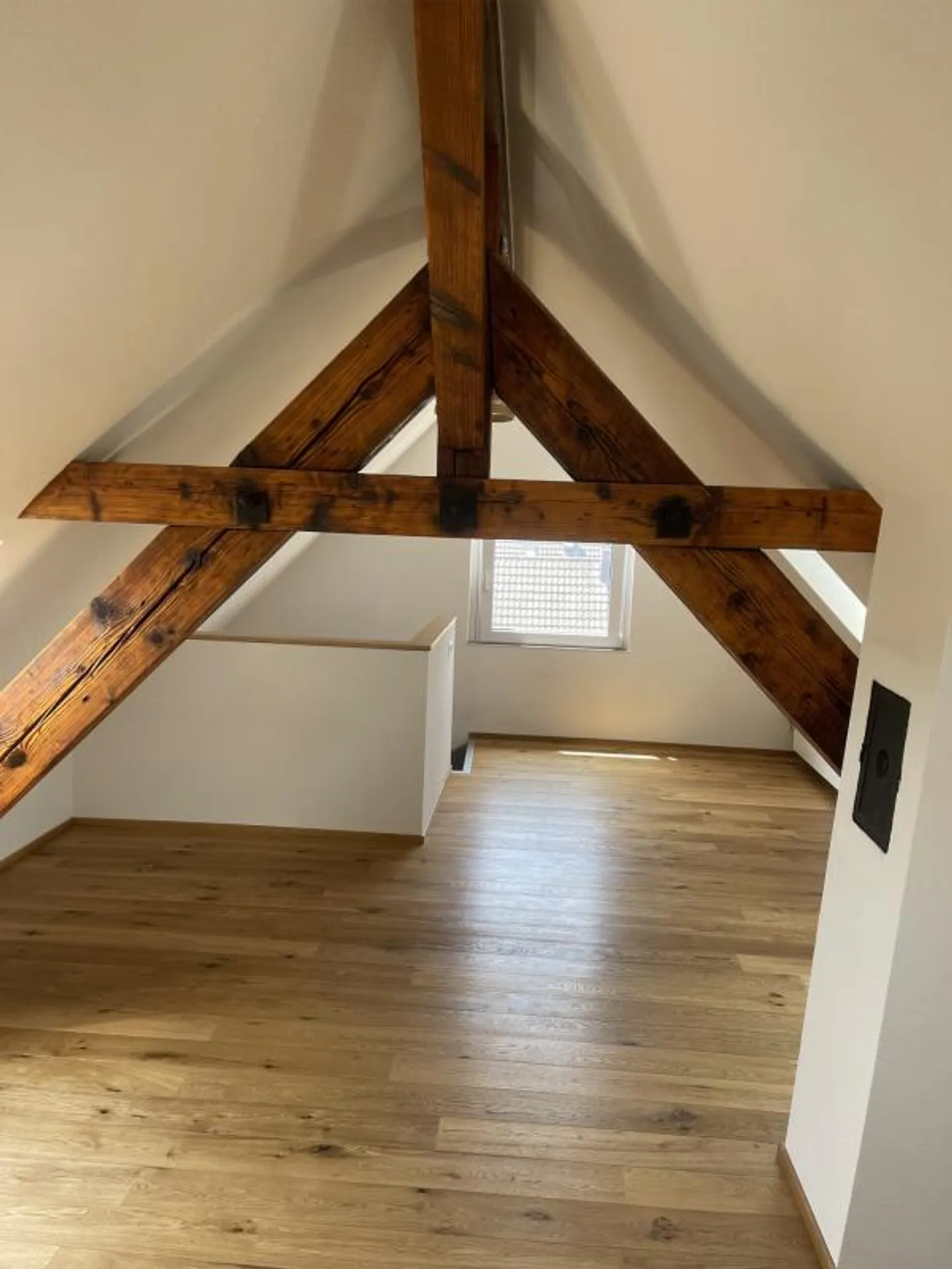 Carino appartamento mansardato con una camera vicino a Hardwald - Foto 5 di 6