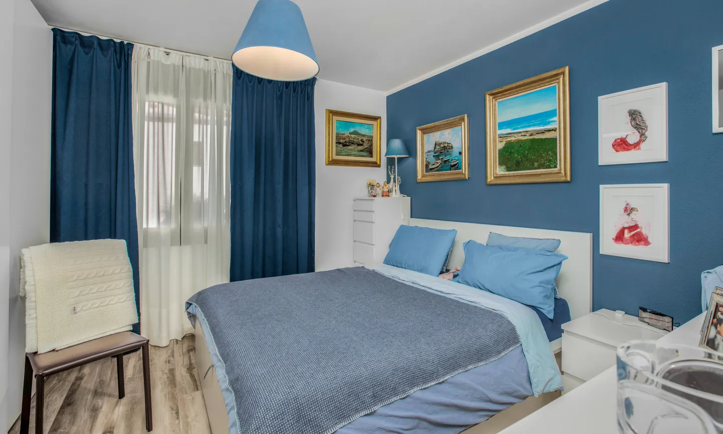 SPACIOUS FURNISHED 2.5-ROOM APARTMENT IN PREGASSONA - Photo 6 of 9