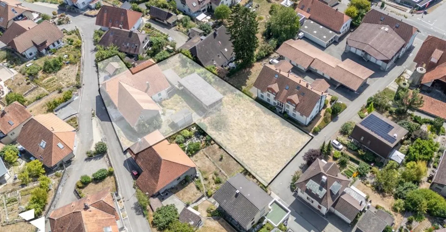 Terreno edificabile di 2'210m2 in una zona residenziale privilegiata - Foto 3 di 4