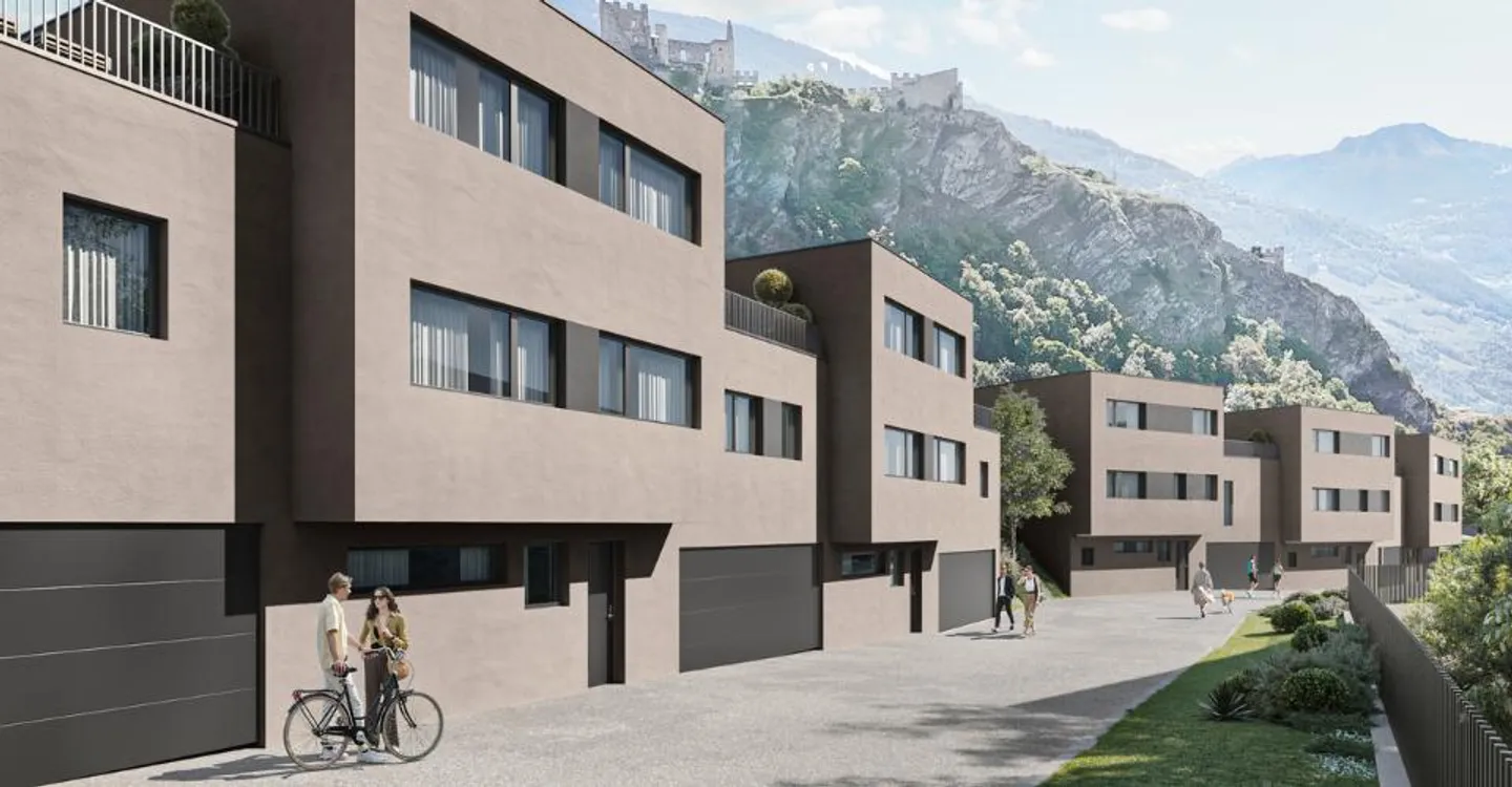 Avvio imminente 6 ville a Sion - Foto 2 di 8